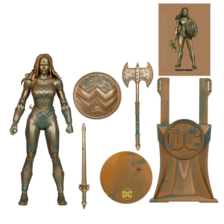 DC Multiverse Patina Wonder Woman Classic Gold Label - McFarlane Toys - 0