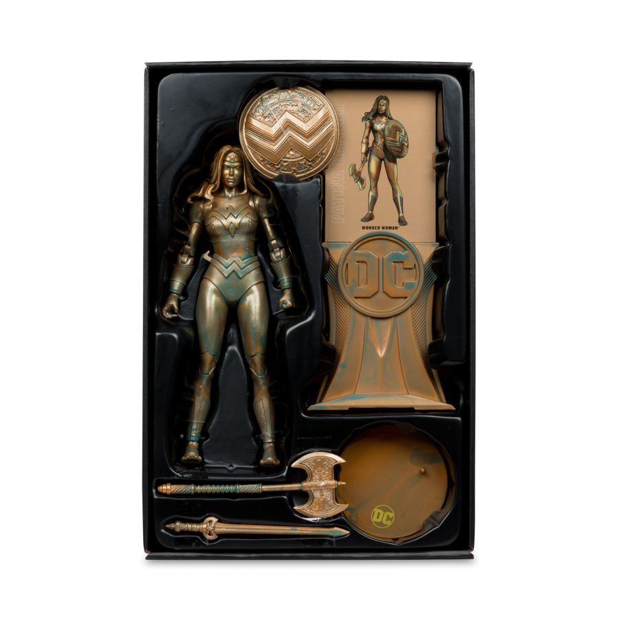 DC Multiverse Patina Wonder Woman Classic Gold Label - McFarlane Toys