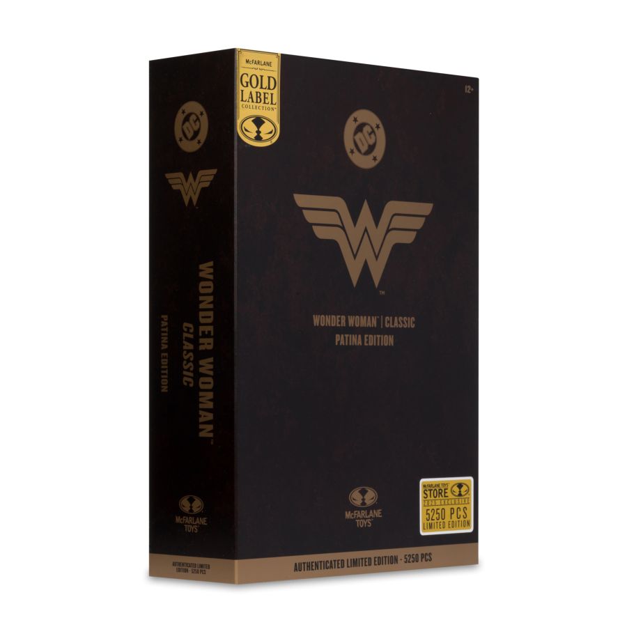 DC Multiverse Patina Wonder Woman Classic Gold Label - McFarlane Toys