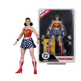 DC Direct Page Punchers Wonder Woman #1 7" with Comic - McFarlane Toys