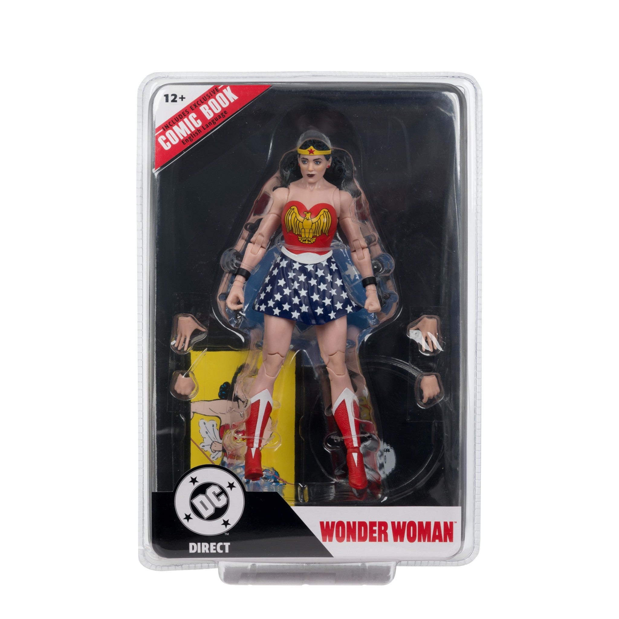 DC Direct Page Punchers Wonder Woman #1 7" with Comic - McFarlane Toys