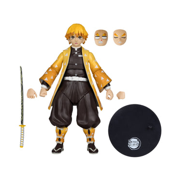 Demon Slayer Zenitsu Agatsuma 7" Figure PLATINUM - McFarlane Toys - 0