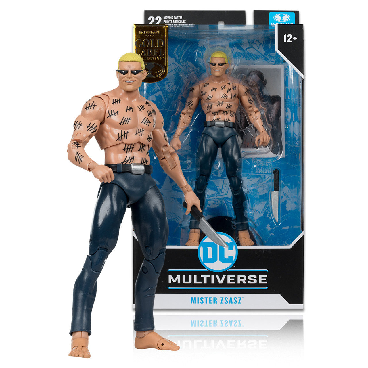 DC Multiverse Mister Zsasz Gold Label - McFarlane Toys