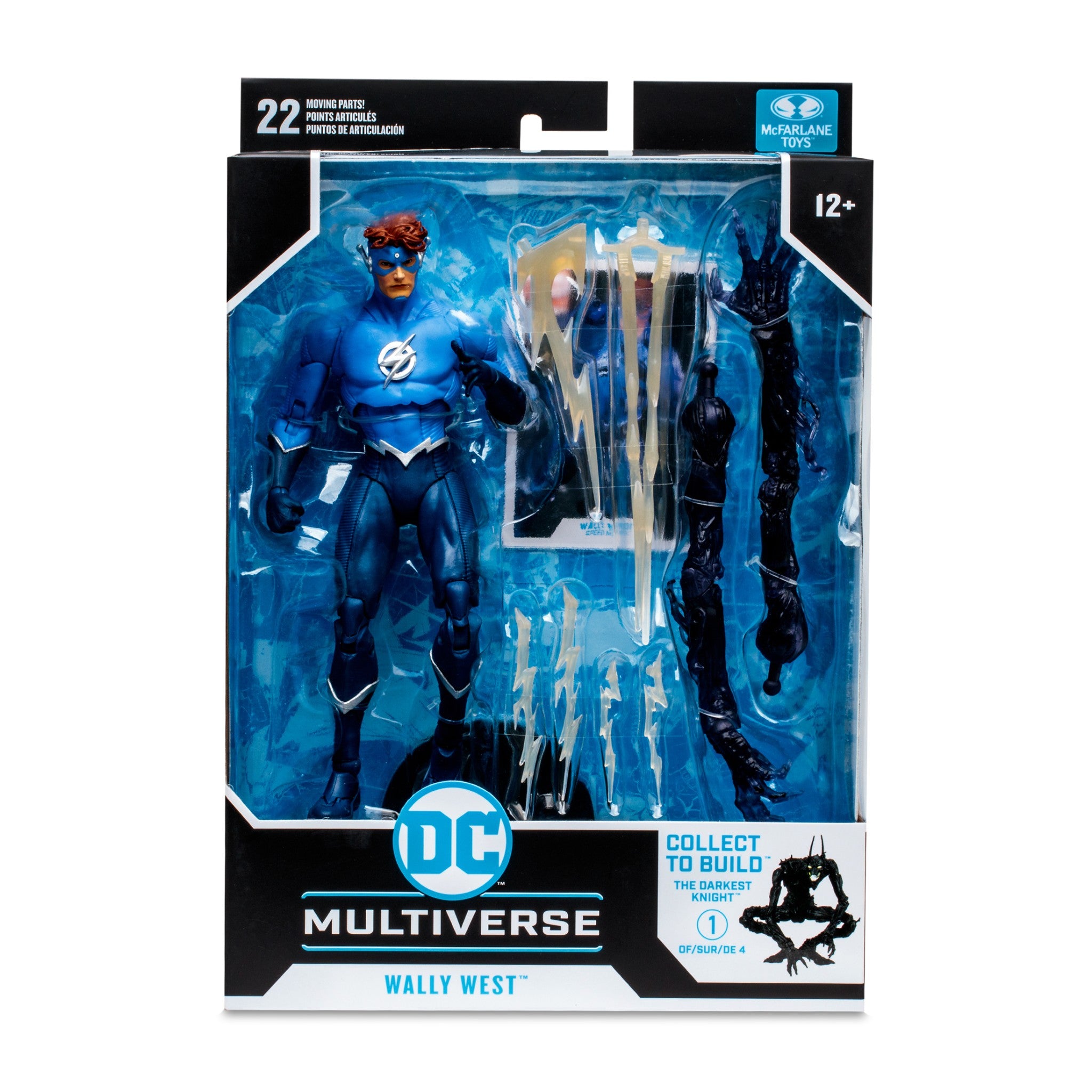 DC Multiverse Speed Metal Wally West BAF Darkest Knight - McFarlane Toys