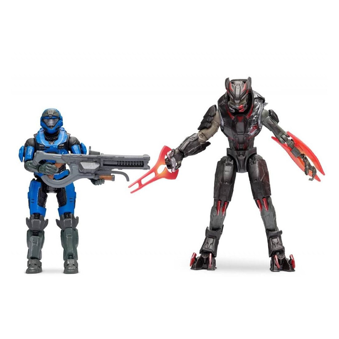 Halo Infinite 4" Spartan MK V B and Jega Roomnai Action Figure 2 Pack
