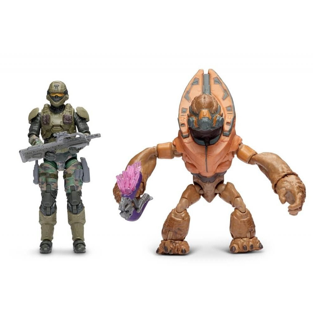 Halo Infinite 4" UNSC Marine and Grunt Conscript Action Figure 2 Pack-2