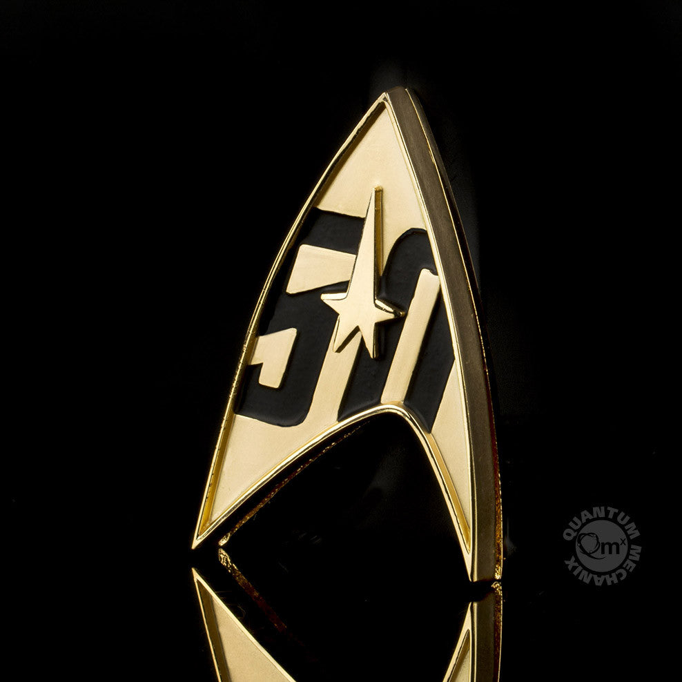 Star Trek 50th Anniversary Magnetic Badge - by Quantum Mechanix