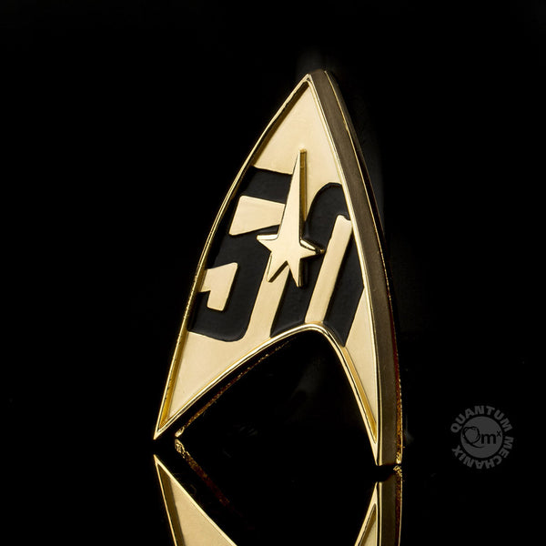 Star Trek 50th Anniversary Magnetic Badge - by Quantum Mechanix