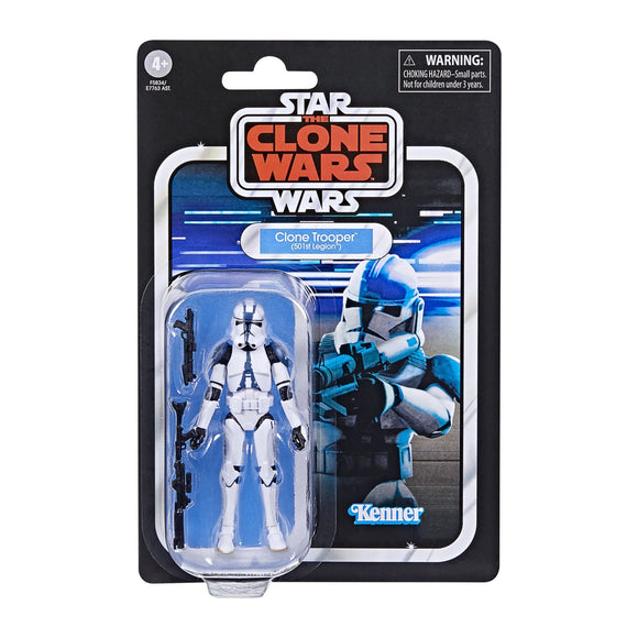 Star Wars Vintage Collection VC240 3.75" Clone Wars Clone Trooper 501st Legion