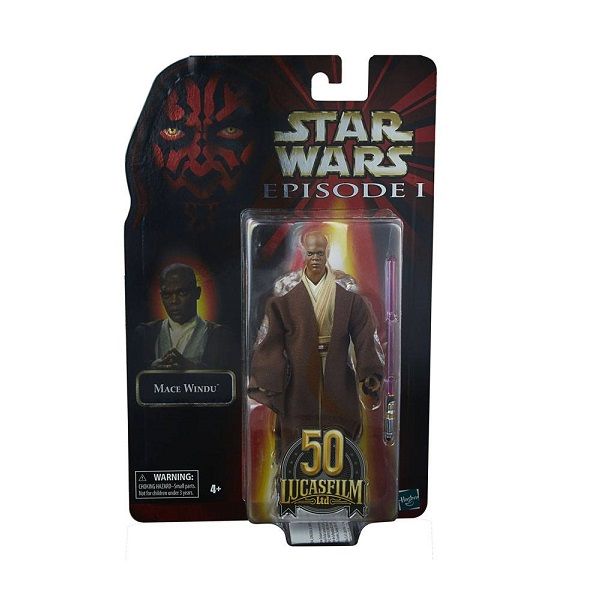 Star Wars Black Series 6" 50th Anniversary Lucasfilm Mace Windu