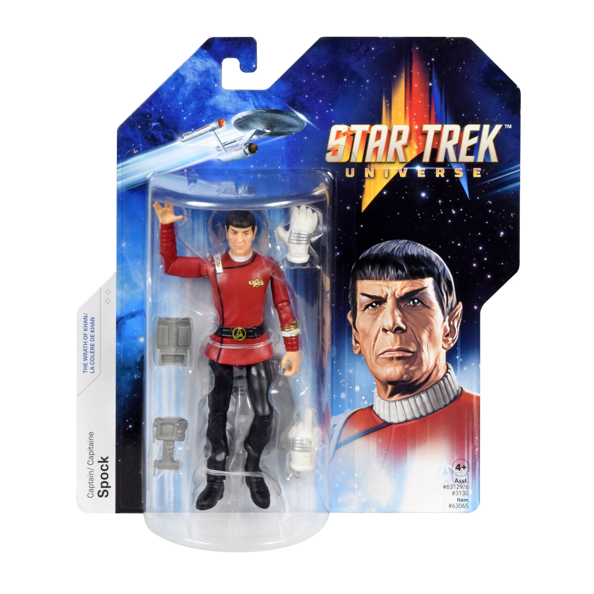 Star Trek Universe Wrath of Khan Captain Spock 5" Action Figure