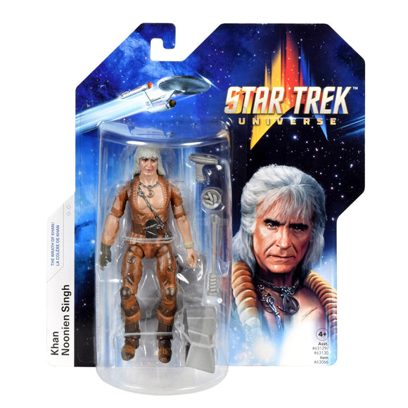 Star Trek Universe Wrath of Khan Khan Noonien Singh 5" Action Figure