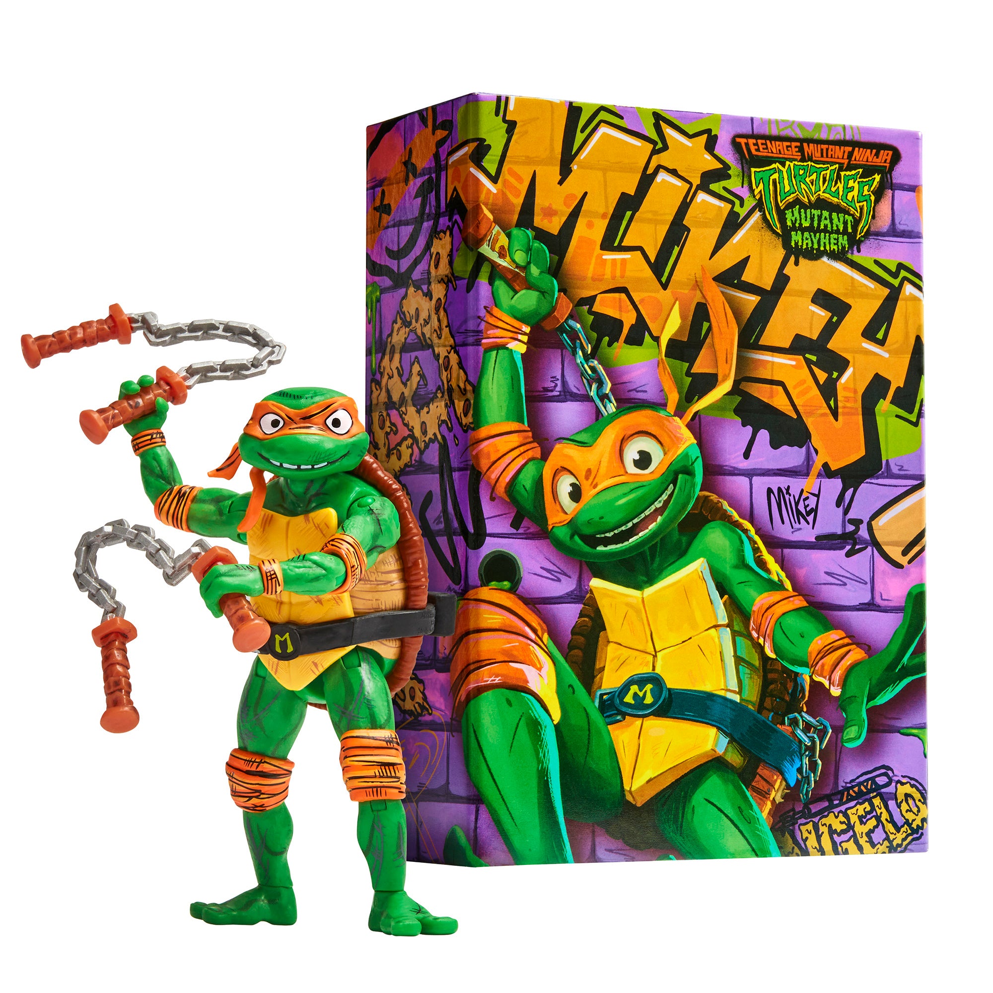 Teenage Mutant Ninja Turtles Mutant Mayhem 4.5” SDCC Comic Con Set