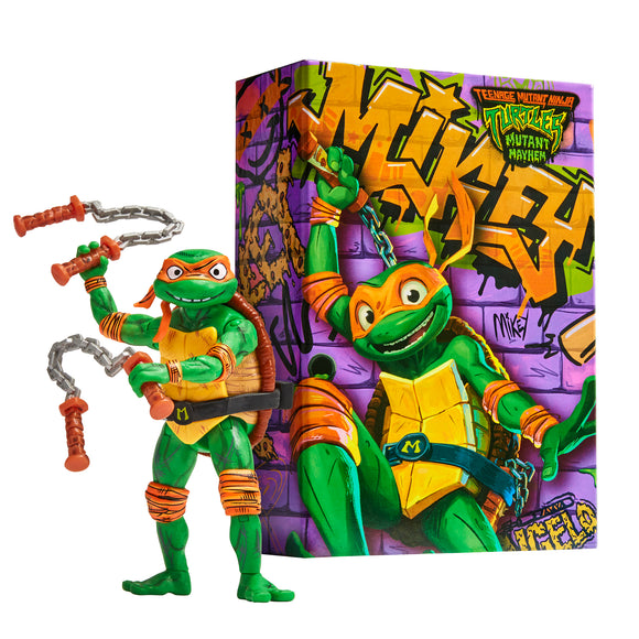 Teenage Mutant Ninja Turtles Mutant Mayhem 4.5” SDCC Comic Con Set of 4 Figures