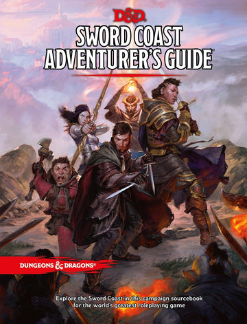 D&D Dungeons & Dragons Sword Coast Adventurer's Guide