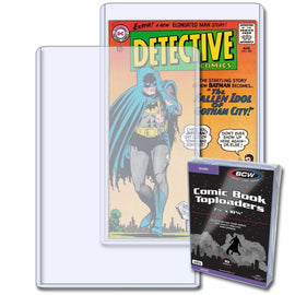 BCW Comic Book Toploader Holder - Silver Size - Pack of 10 Toploaders