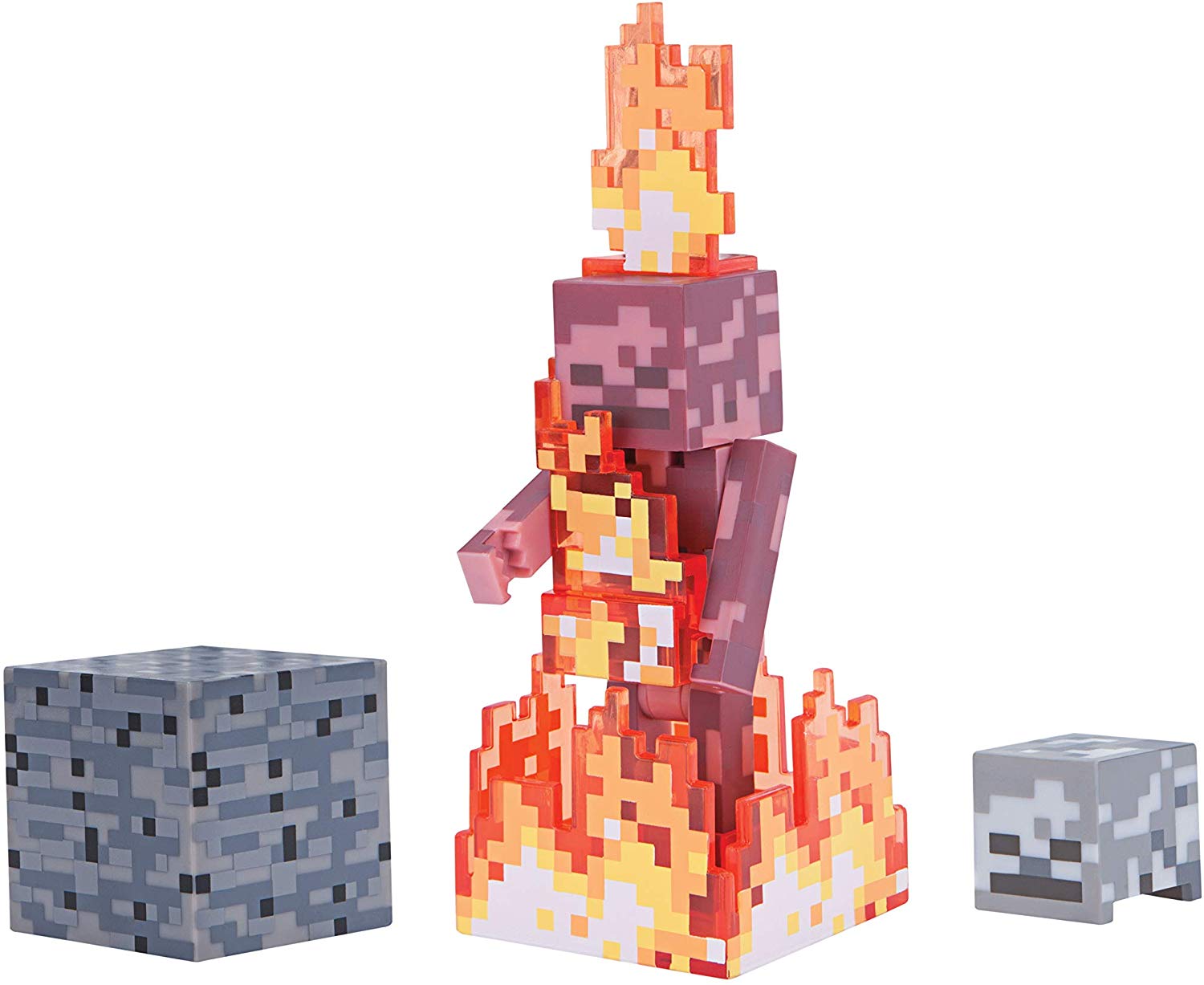 Minecraft Core Skeleton on Fire - Series 4 - 0