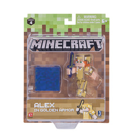 Minecraft Core Alex in Golden Armor - Series 4