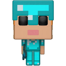 Funko Pop Minecraft Alex in Diamond Armor Special Edition - 323 - 0
