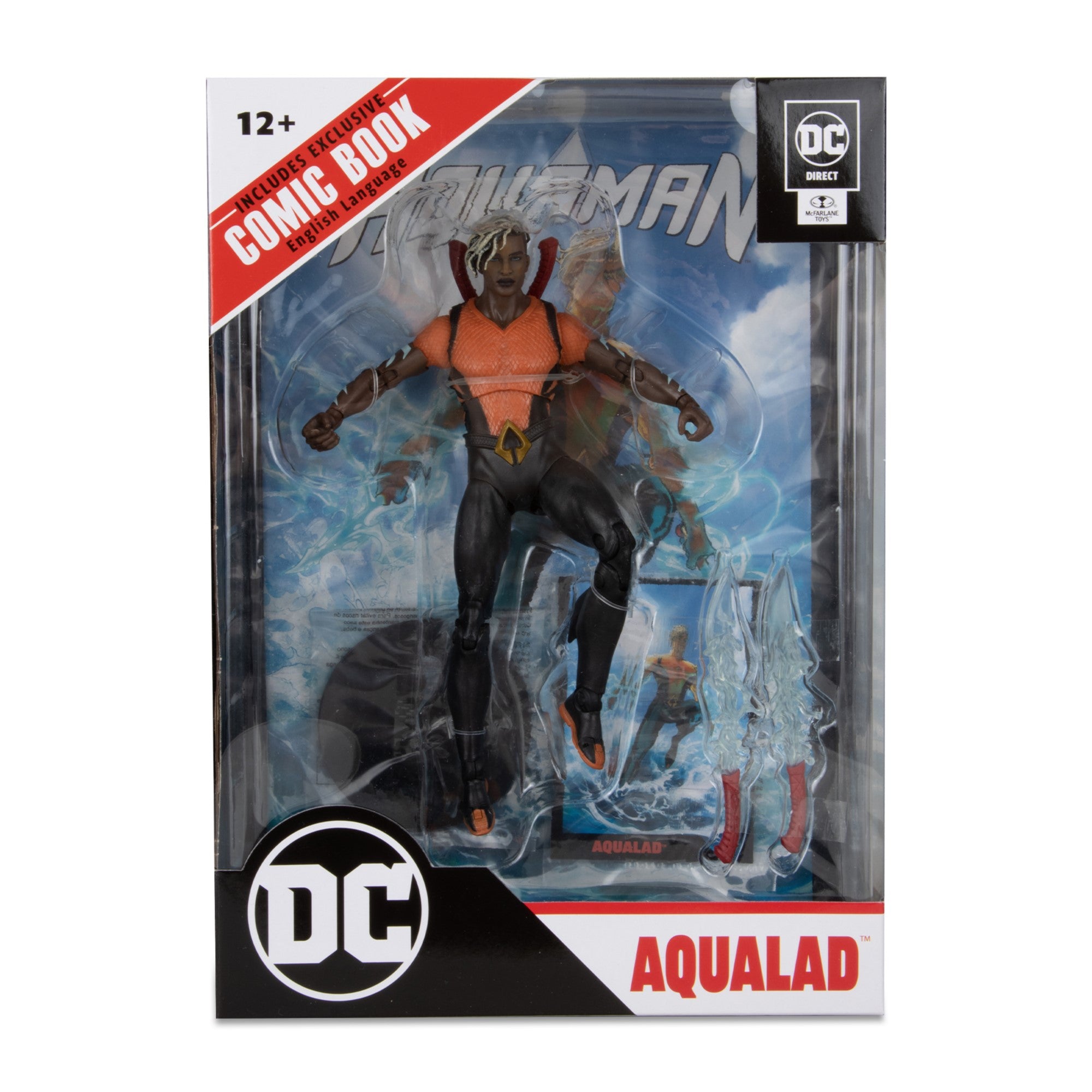 DC Direct Page Punchers Aqualad 7" with Aquaman Comic - McFarlane Toys