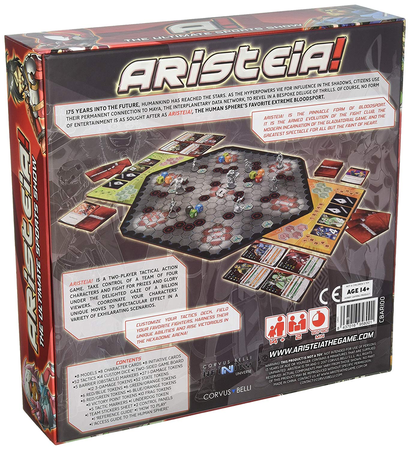 Aristeia - Aristeia! Core Board Game