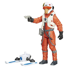 Star Wars The Force Awakens 3.75" X-Wing Pilot Asty - 0