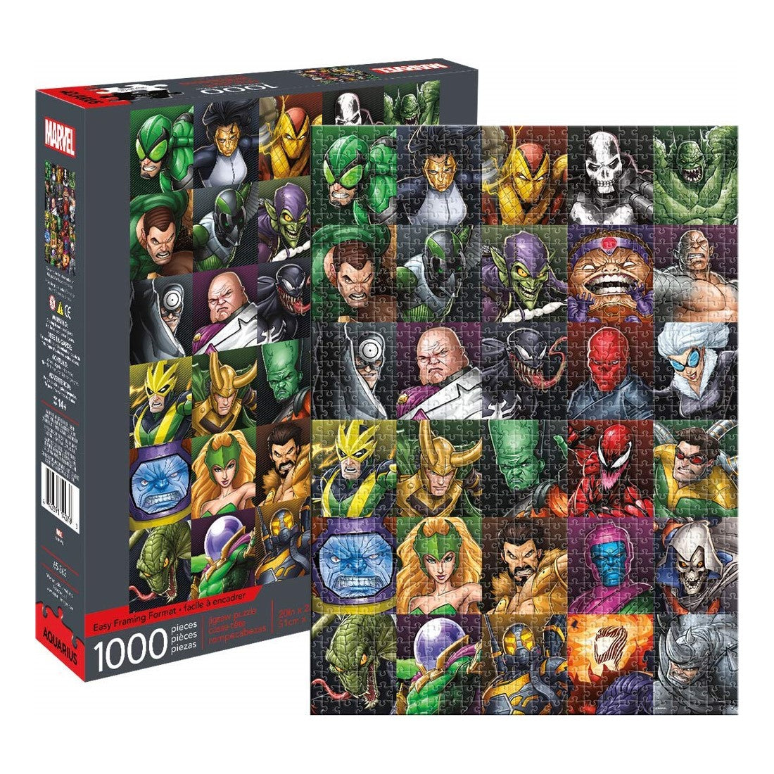 Marvel Villains Collage Jigsaw Puzzle 1000 pieces