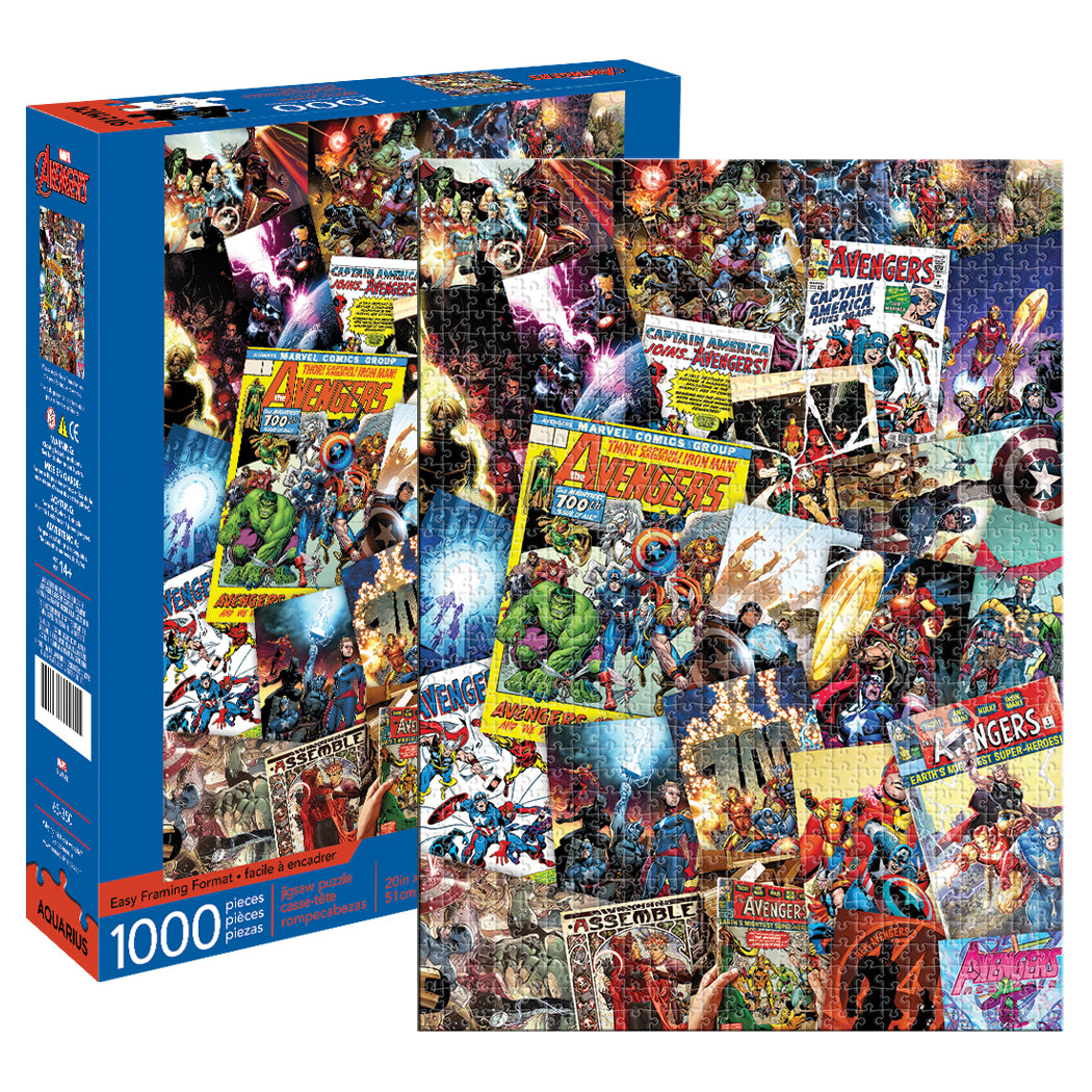 Marvel Avengers Collage Jigsaw Puzzle 1000 pieces