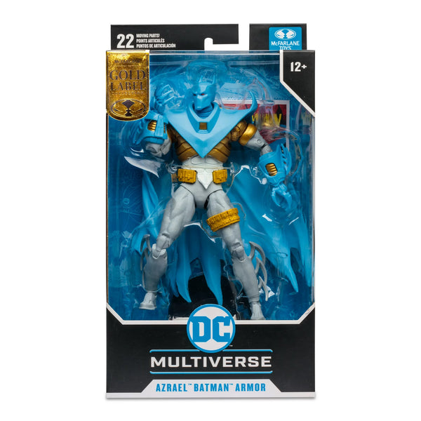 DC Multiverse Knightfall Azrael Batman Armor Azbat Gold Label - McFarlane Toys