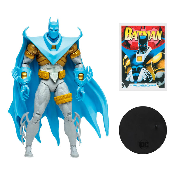 DC Multiverse Knightfall Azrael Batman Armor Azbat Gold Label - McFarlane Toys