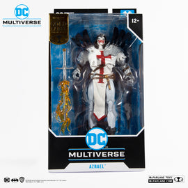 DC Multiverse Azrael White Templar Suit of Sorrows Gold Label - McFarlane Toys