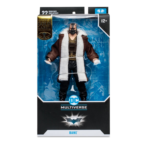 DC Multiverse Dark Knight Rises Bane Trench Coat Gold Label - McFarlane Toys