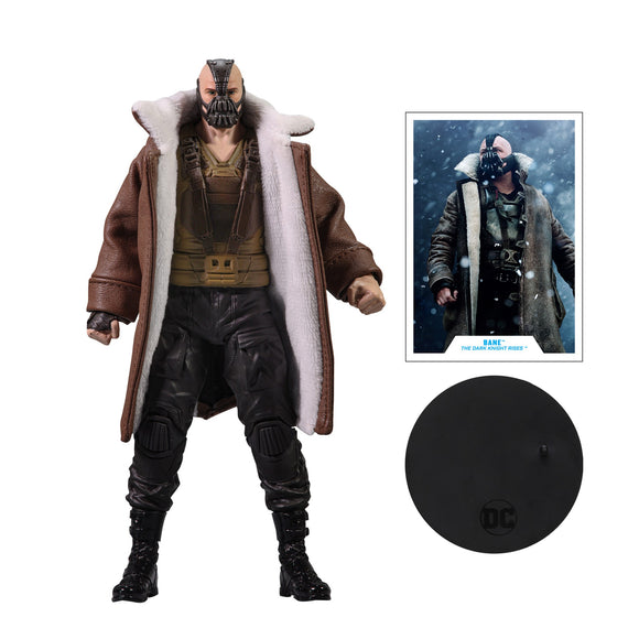 DC Multiverse Dark Knight Rises Bane Trench Coat Gold Label - McFarlane Toys