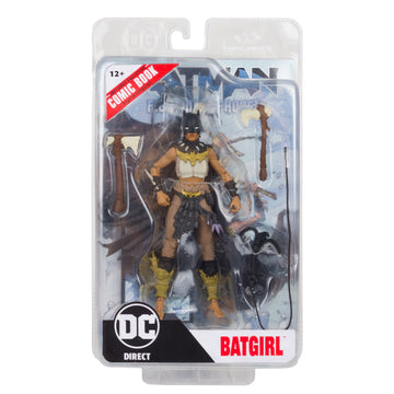 DC Direct Page Punchers Batgirl 7" Batman Fighting the Frozen Comic McFarlane