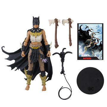 DC Direct Page Punchers Batgirl 7" Batman Fighting the Frozen Comic McFarlane - 0