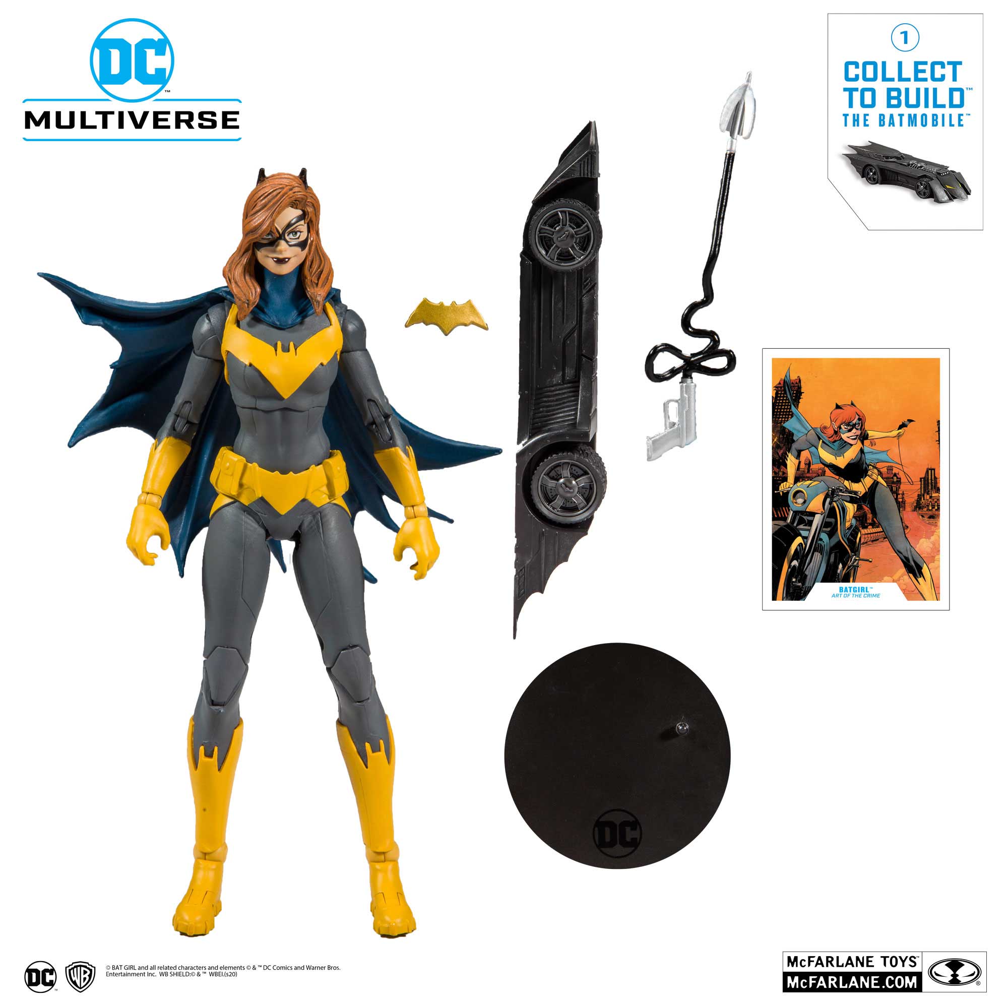 DC Multiverse Batgirl Build-a-Batmobile - McFarlane Toys