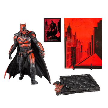 DC Multiverse The Batman 12" Posed Statue Gold Label - McFarlane Toys - 0