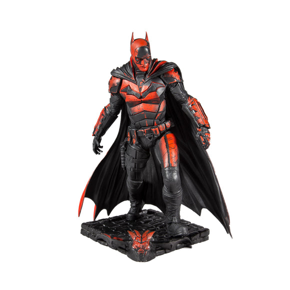 DC Multiverse The Batman 12" Posed Statue Gold Label - McFarlane Toys