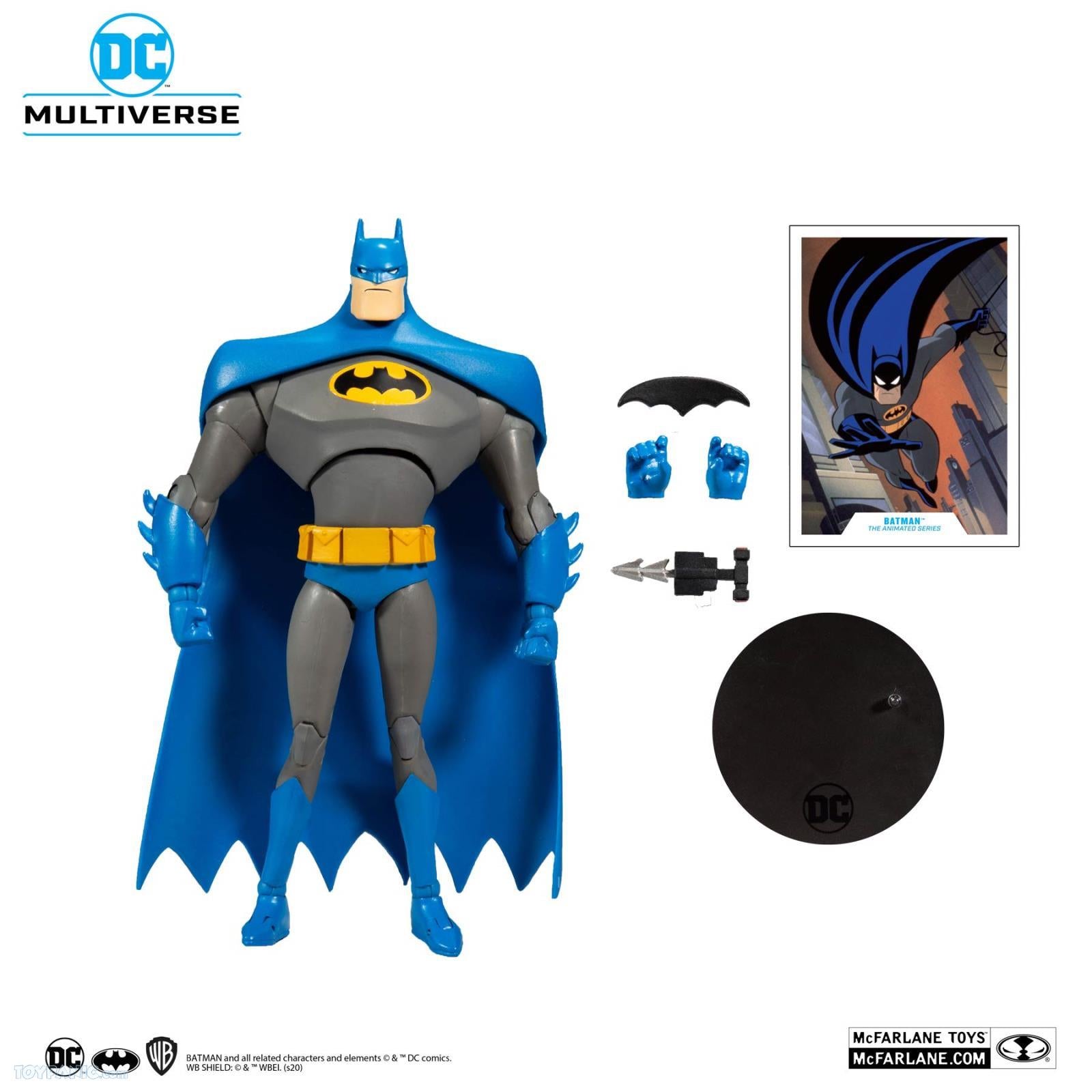 DC Multiverse Batman Animated Series Blue Variant - McFarlane Toys - 0