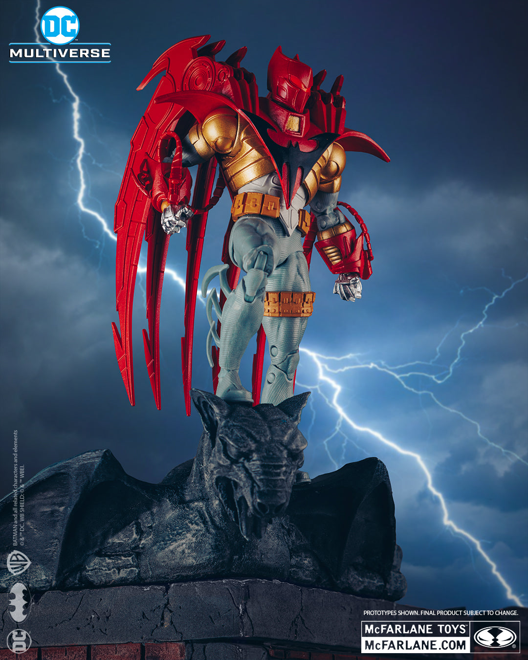 DC Multiverse Batman Knightsend Azrael Armor - McFarlane Toys