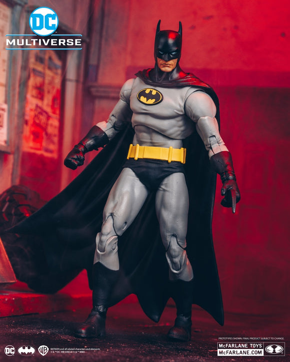 DC Multiverse Knightfall Batman Black Grey - McFarlane Toys
