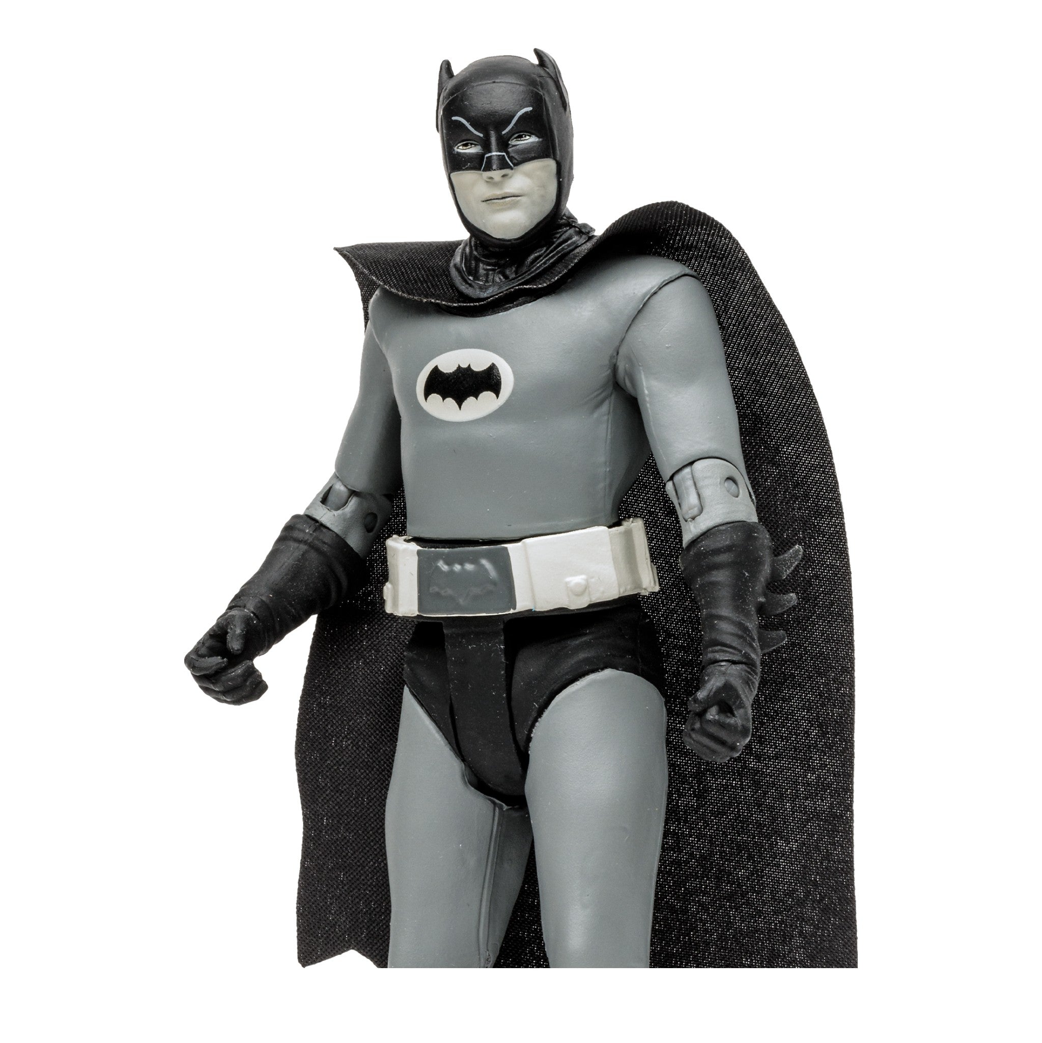 DC Retro Batman Classic TV Series 1966 Batman Black & White 6" - McFarlane Toys