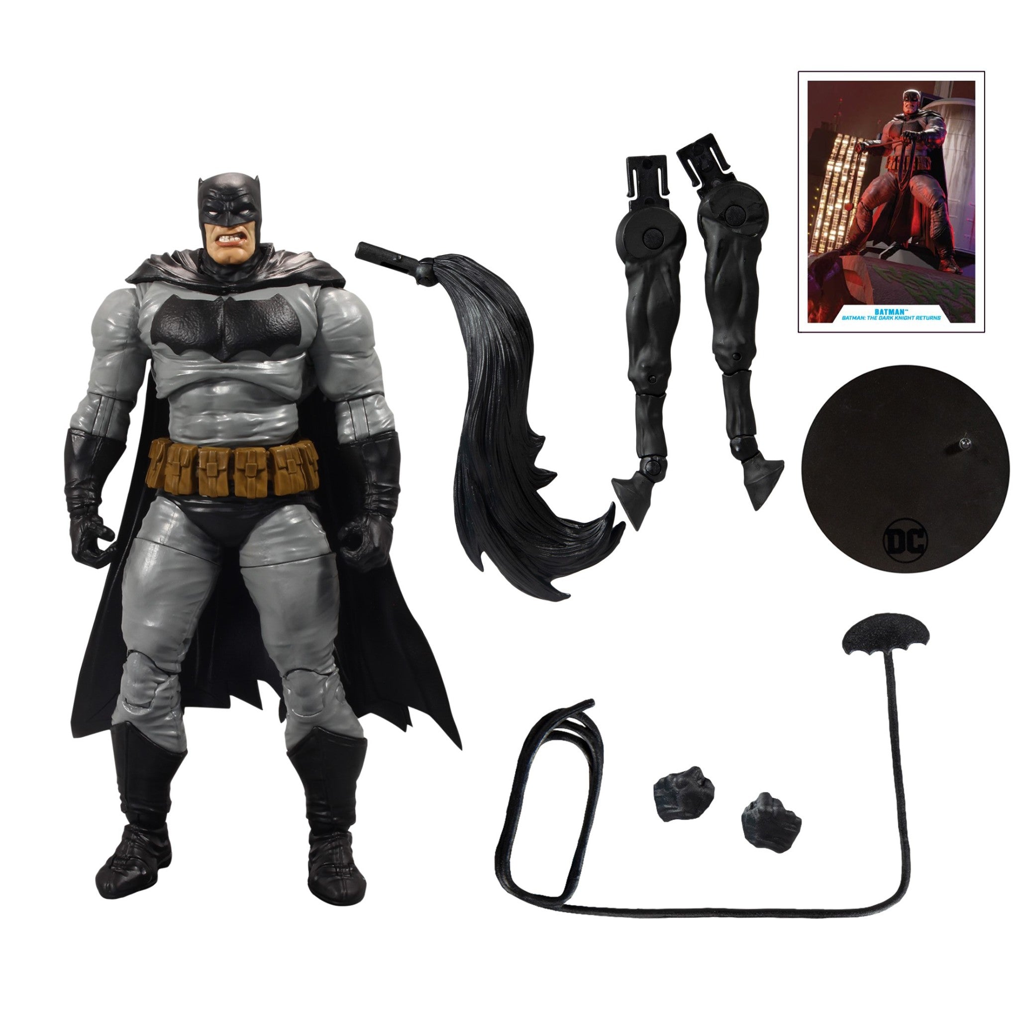 DC Multiverse Batman The Dark Knight Returns Batman BAF Horse - McFarlane Toys