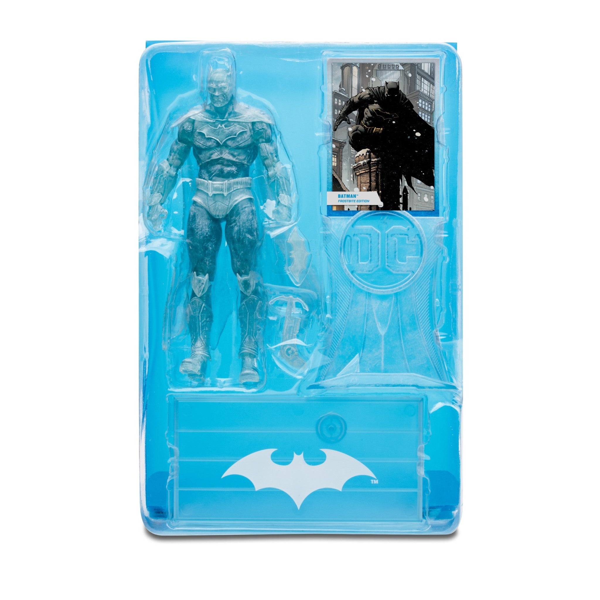 DC Multiverse Batman DC Rebirth Frostbite Edition Gold Label