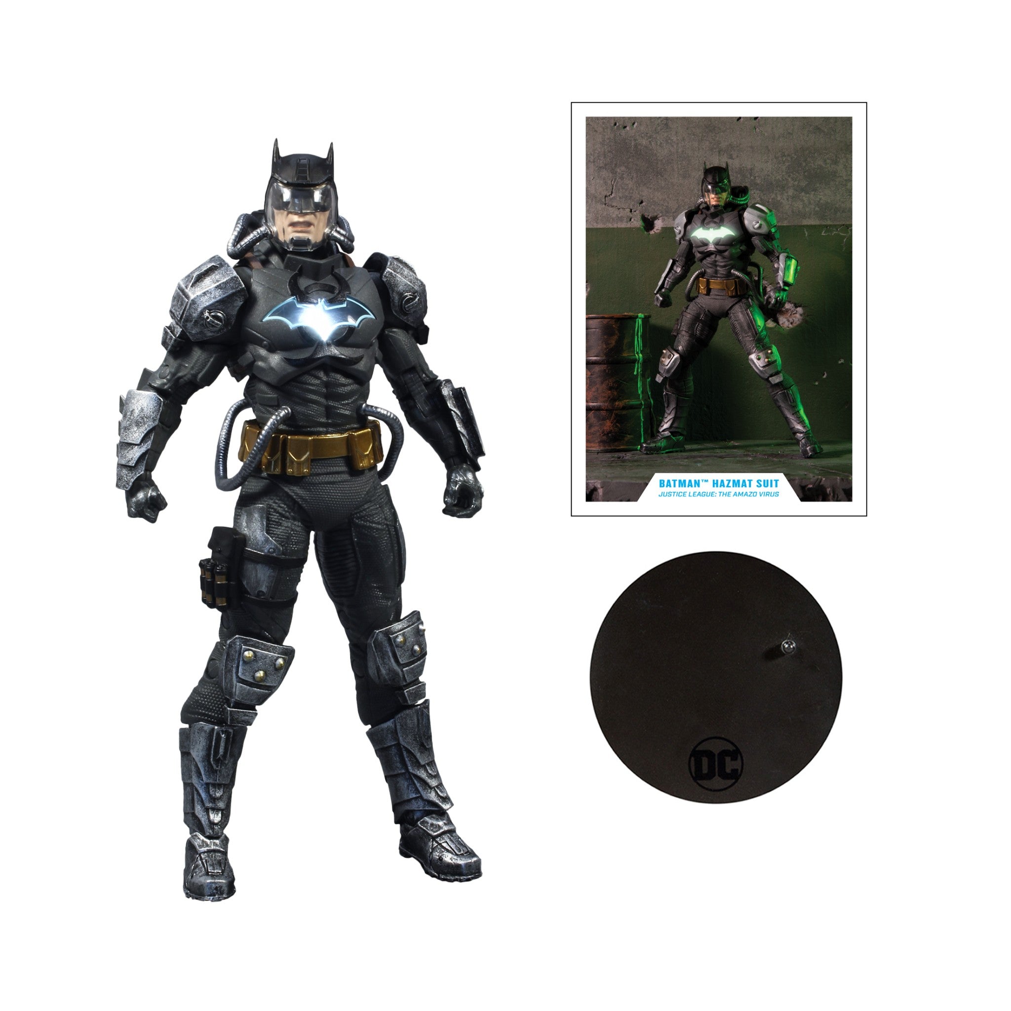 DC Multiverse Amazo Virus Batman Hazmat Suit Gold Label - McFarlane Toys
