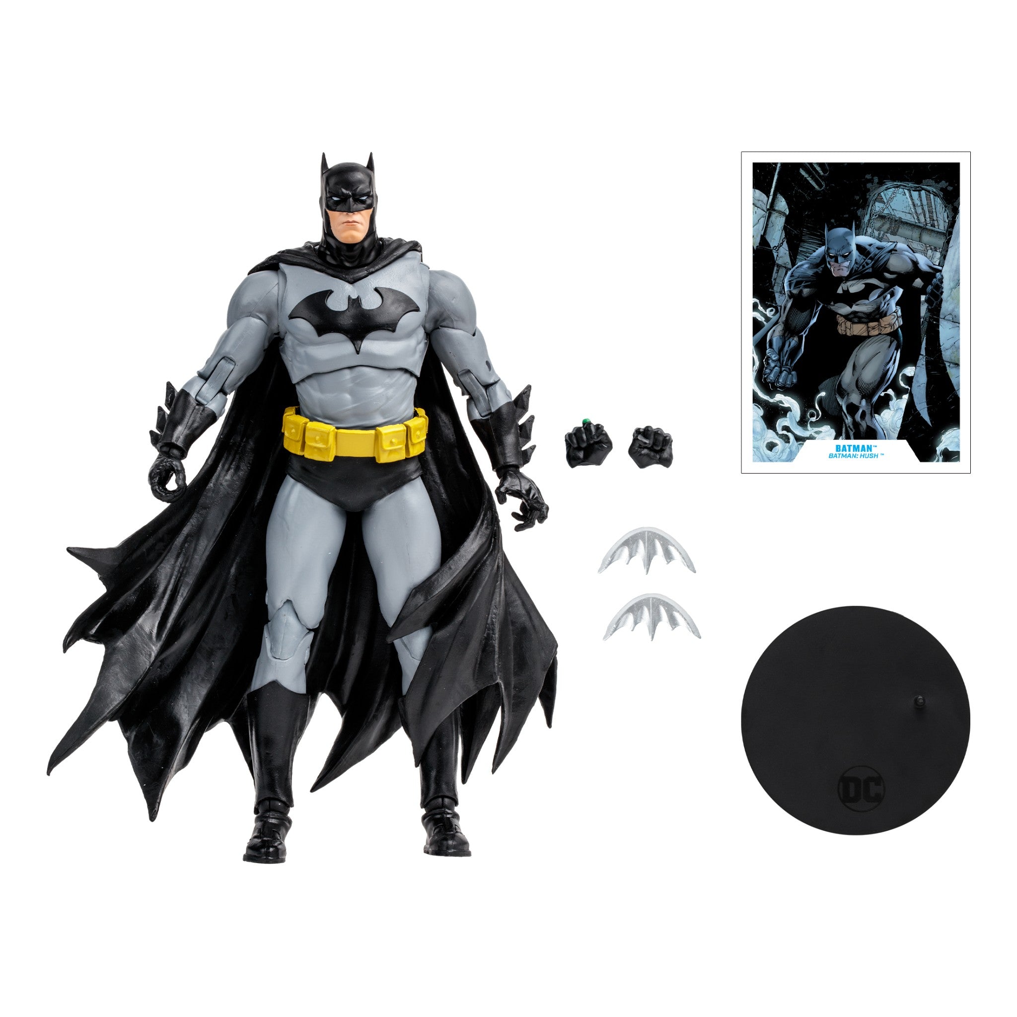 DC Multiverse Hush Batman Black & Grey - McFarlane Toys - 0