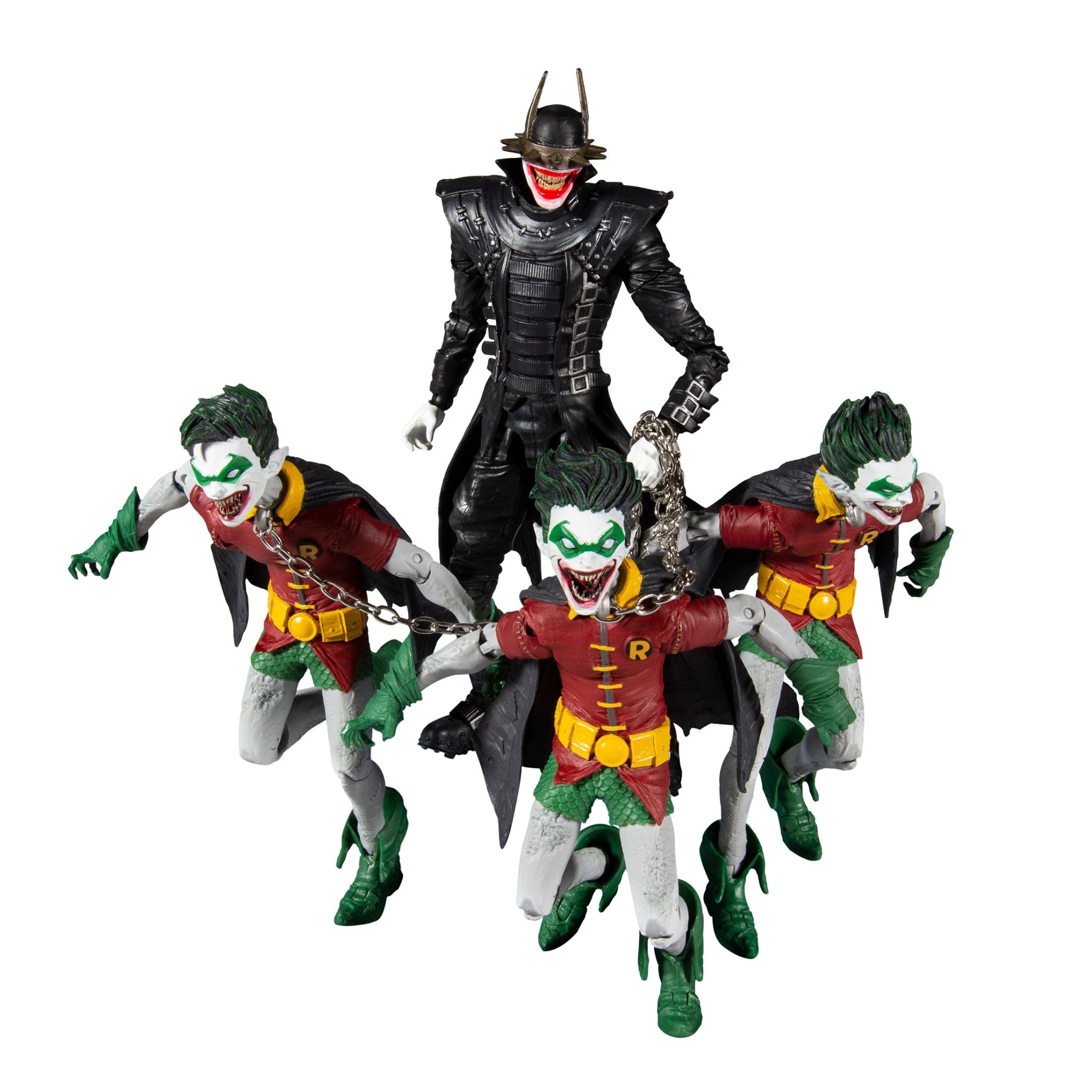 DC Multiverse Batman Who Laughs and Robins Earth-22 Multipack - McFarlane Toys