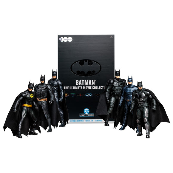 DC Multiverse Batman The Ultimate Movie Collection 6 Pack WB100 - McFarlane Toys