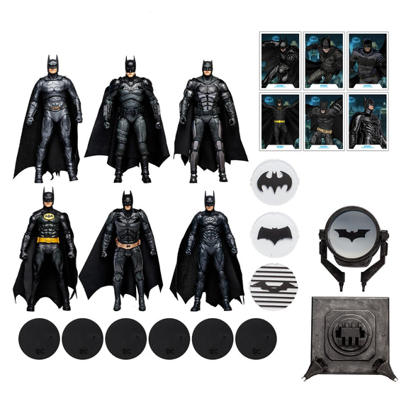 DC Multiverse Batman The Ultimate Movie Collection 6 Pack WB100 - McFarlane Toys