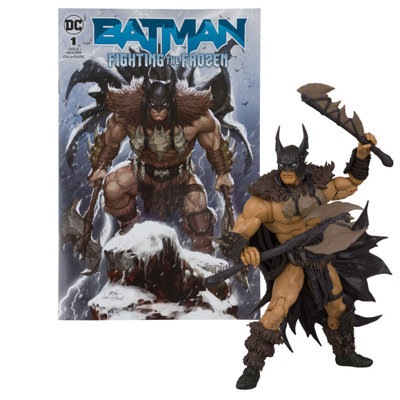 DC Direct Page Punchers Batman 7" Batman Fighting the Frozen Comic McFarlane